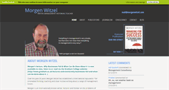 Desktop Screenshot of morgenwitzel.com